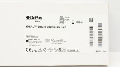 DePuy Mitek 251001 Ideal Stre Shuttle, 25 Left